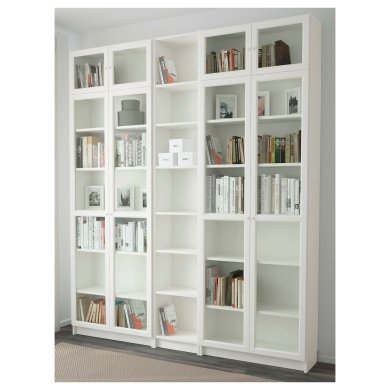 IKEA Вітрина BILLY/OXBERG (ИКЕА БИЛЛИ/ОКСБЕРГ) 49017834 фото - 2