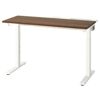IKEA Письменный стол MITTZON Орех (ИКЕА МИЦОН) 49526020