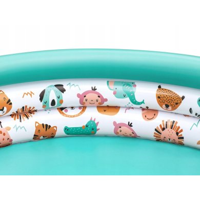 Надувной детский бассейн Bestway 51226 SAFARI 122x25 см Зеленый BES51226 фото - 4