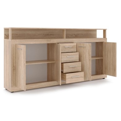 Комод Mebel Elit BLAGO Дуб сонома W.LUNA/DS/DS/KOM4D4S фото - 2