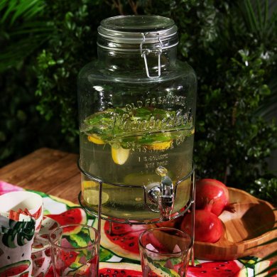 Диспенсер для напоїв Homla FREYA 6 л Прозорий 161701 фото - 8