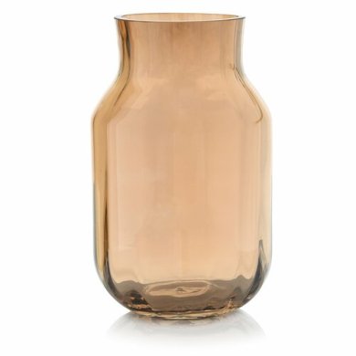 Ваза Duka Glass 20 см | Желтый 2220651