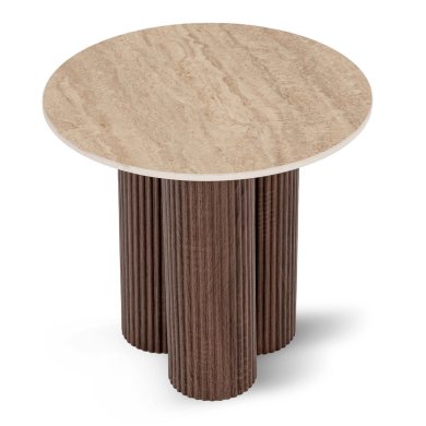 Журнальный стол Mebel Elit ALMERIA Ceramic Травертин ME.ALMERIA/TRAW/O/L фото - 2