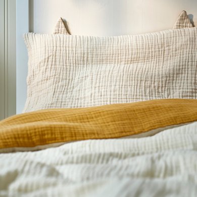 Комплект постельного белья GULDVAVARE 110х125 см Желтый - 3 IKEA Комплект постельного белья GULDVAVARE 110х125 см Желтый (ИКЕА ГУЛЬДВАВАРЕ) 30530282 фото - 3