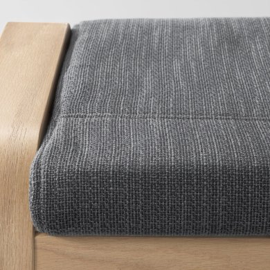 IKEA Подставка для ног POANG Антрацит (ИКЕА ПОАНГ) 89287471 фото - 6