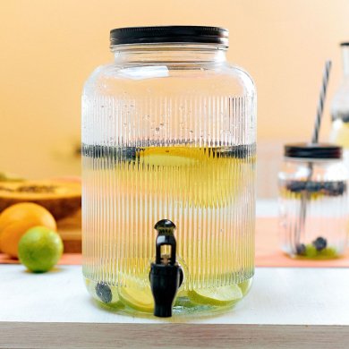 Диспенсер Homla VELMO 6 л Прозорий - 7 Диспенсер Homla VELMO 6 л Прозорий 230278 фото - 7