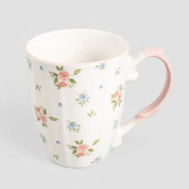 Кружка Homla GRETA 400 мл Розовый - 2 Кружка Homla GRETA 400 мл Розовый 234842 фото - 2