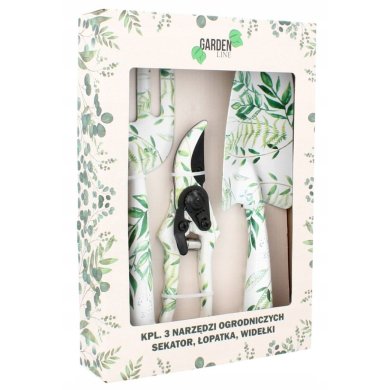 Набор садовых инструментов Garden Line 3 шт Принт - 2 Набор садовых инструментов Garden Line 3 шт Принт EVA5986 WZOR1 фото - 2