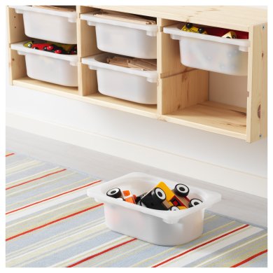 IKEA Настенный модуль для хранения (ИКЕА ТРОФАСТ) 49102304 фото - 4