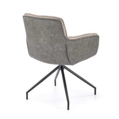 Обеденный стул поворотный Halmar K523 Пепельный V-CH-K/523-KR-POPIELATY фото - 2