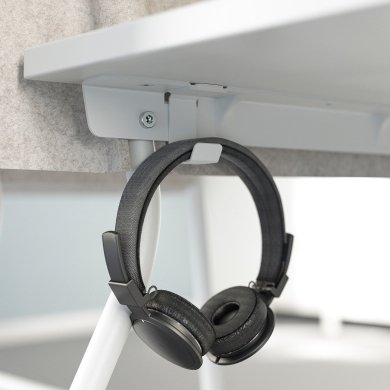 Письмовий стіл з кабіною MITTZON Білий - 4 IKEA Письмовий стіл з кабіною MITTZON Білий (ИКЕА МИЦОН) 70528183 фото - 4