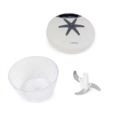 Измельчитель Homla EASY COOK | Серый / Прозрачный - 3 Измельчитель Homla EASY COOK | Серый / Прозрачный 209953 фото - 3