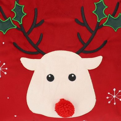 Декоративная наволочка Homla REINDEER 45х45 см Красный 163642 фото - 4