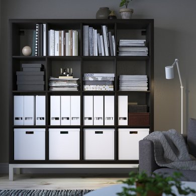IKEA Стелаж KALLAX Коричневий (ИКЕА КАЛЛАКС) 59442713 фото - 5