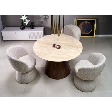 Обеденный стул поворотный Halmar K581 Бежевый V-CH-K/581-KR-BEŻOWY фото - 18