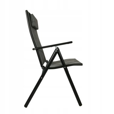 Складаний садовий стілець Kontrast BORNEO PRO Сірий - 2 Складаний садовий стілець Kontrast BORNEO PRO Сірий 5.03.212900 фото - 2