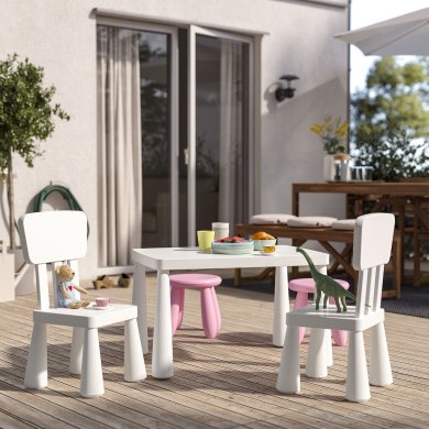 IKEA Стол детский MAMMUT (ИКЕА МАММУТ) 50365177 фото - 13