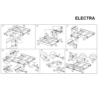 Кровать Signal Electra | 160х200 /  Серый ELECTRA160SZ фото - 5