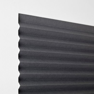 IKEA Штора-плісе SCHOTTIS 100x190 см Темно-сірий (ИКЕА SCHOTTIS) 90369507 фото - 5