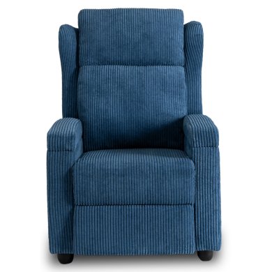 Кресло мягкое раскладное с реклайнером Mebel Elit SPENCER Velvet Синий ME.SPENCER/GR/SZTR/FW фото - 5