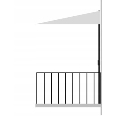 Садова парасоля з чохлом Garden Line 270 см Зелений GAO9635 фото - 2