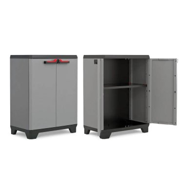 Садовый шкаф Keter/Kis ARMADIO BASSO STILO Серый 241060-1 фото - 2