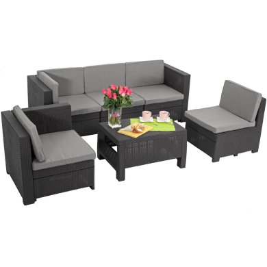 Комплект садовой мебели Keter PROVENCE Графит 227778-1 фото - 5