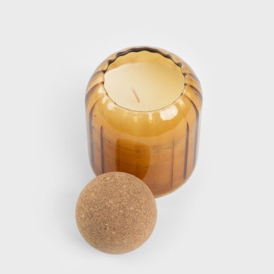 Ароматична свічка Homla PAMEA Vanilla & Amber 310 г Коричневий 230390