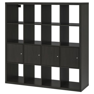 IKEA Стеллаж KALLAX Коричневый (ИКЕА КАЛЛАКС) 09017483 фото - 2