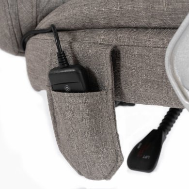 Масажне офісне крісло Mebel Elit GIORGIO Сірий ME.GIORGIO/P/T/FO фото - 10