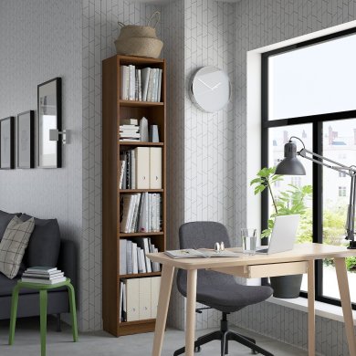 Стелаж BILLY Горіх - 4 IKEA Стелаж BILLY Горіх (ИКЕА БИЛЛИ) 80508641 фото - 4