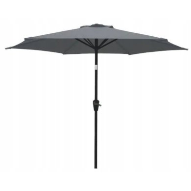 Садова парасоля з чохлом Kontrast ORLANDO 300 см Темно-сірий 5.06.27593 фото - 4