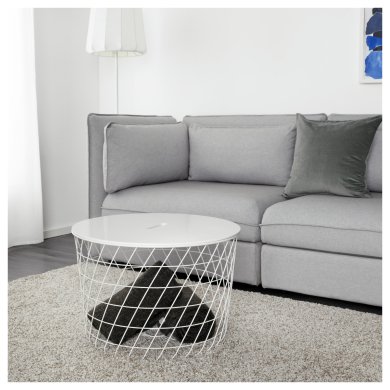 Журнальный стол KVISTBRO Белый - 11 IKEA Журнальный стол KVISTBRO Белый (ИКЕА КВИСТБРО) 50322239 фото - 11