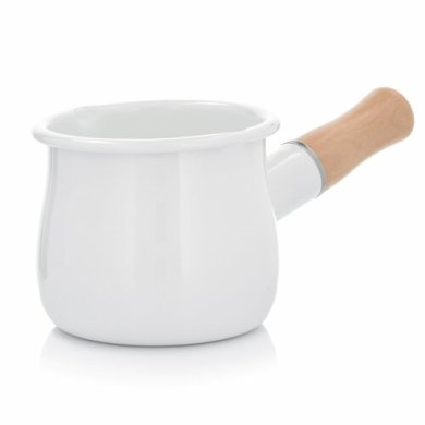 Молоковарка Duka VIT KOCK 580 мл | Белый / Дерево 2220359 фото - 3
