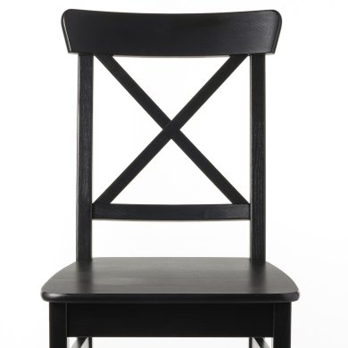 IKEA Обідній стілець INGOLF Чорний (ИКЕА ИНГОЛЬФ) 60217822 фото - 22