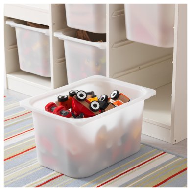 Стеллаж с контейнерами TROFAST - 4 IKEA Стеллаж с контейнерами TROFAST (ИКЕА ТРОФАСТ) 29042877 фото - 4