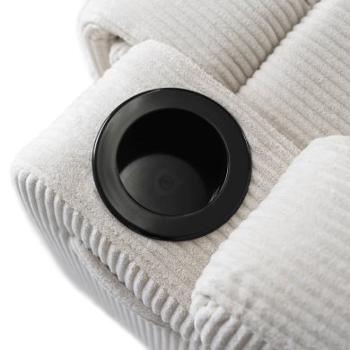 Крісло м'яке розкладне масажне з реклайнером Mebel Elit BOX Velvet Бежевий - 10 Крісло м'яке розкладне масажне з реклайнером Mebel Elit BOX Velvet Бежевий ME.BOX2/BZ/SZTR/FW фото - 10