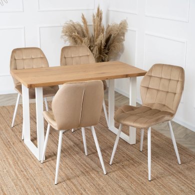 Обідній стіл Mebel Elit ALTE 2 Дуб золотий - 5 Обідній стіл Mebel Elit ALTE 2 Дуб золотий ME.ALTE2/DZ/B/S фото - 5