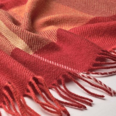 IKEA Плед MYRULL 130х170 см Красный (ИКЕА МИРУЛЛ) 00563486 фото - 3