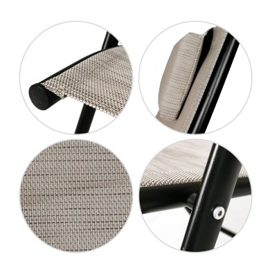 Складной садовый стул Kontrast BORNEO PRO Бежевый - 6 Складной садовый стул Kontrast BORNEO PRO Бежевый 5.03.212894 фото - 6