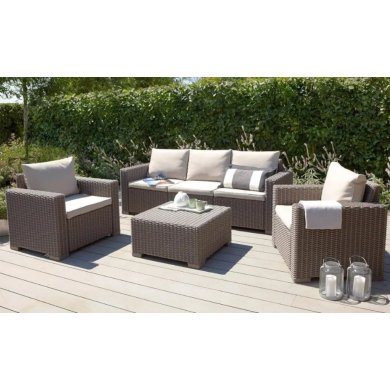 Садовый стол Keter CALIFORNIA Капучино 198074 фото - 2