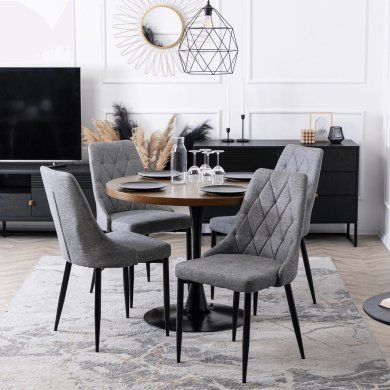 Обідній стілець Mebel Elit CORK 2 Сірий - 5 Обідній стілець Mebel Elit CORK 2 Сірий ME.CORK2/P/T/K фото - 5