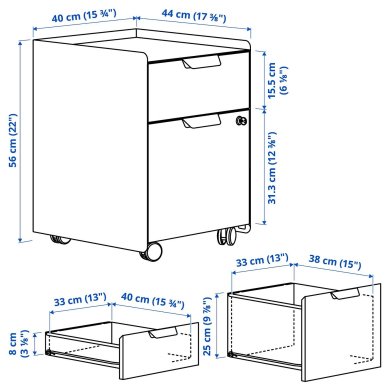 IKEA TROTTEN (ИКЕА ТРОТТЕН) 20467813 фото - 3
