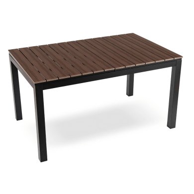 Комплект садовой мебели Mebel Elit ARGOS FRESNO BIG 6 Черный ME.ARGOS/160-260/O/CZ/OGR/S:1|ME.FRESNO/CZ/RT/FW:6 фото - 4