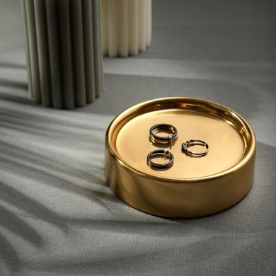 Мыльница Homla MEXEN 12х3 см Золотой - 5 Мыльница Homla MEXEN 12х3 см Золотой 233243 фото - 5