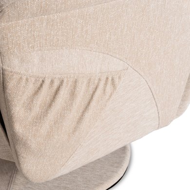 Крісло м'яке розкладне масажне з реклайнером Mebel Elit SPIKE 2 Бежевий ME.SPIKE2/BZ/T/FW фото - 14