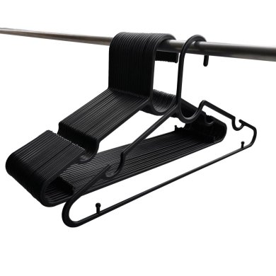 Набор вешалок Kontrast W1004 20 шт Черный - 7 Набор вешалок Kontrast W1004 20 шт Черный 4.06.212443 фото - 7