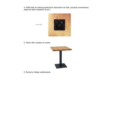 Обеденный стол Signal PURO 70 Laminat Дуб PUROLAMD70 фото - 5