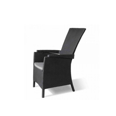 Садове крісло Keter VERMONT Графіт 238452 фото - 3