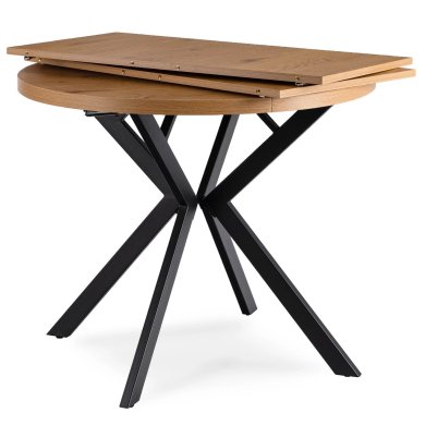 Розкладний обідній стіл Mebel Elit LUGO Дуб золотий - 2 Розкладний обідній стіл Mebel Elit LUGO Дуб золотий ME.LUGO/DZ/CZ/S фото - 2